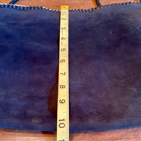 💥ANTONIO MELANI SUEDE LEATHER Fold-over Crossbody Bag💥 - Picture 15 of 16